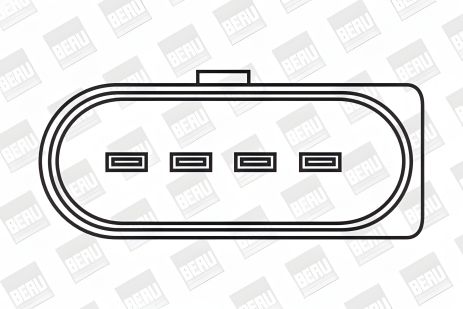 Катушка зажигания VW PASSAT, BERU (ZSE065)