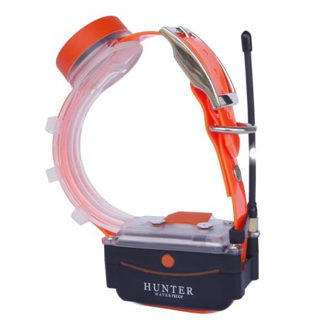 Ошейник с GPS для охотничьих собак HUNTER APP-100 PRO, водонепроницаемый, оранжевый