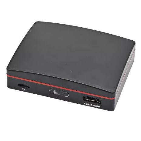 Мини сетевой NVR видеорегистратор на 8 камер Enster HS-NVR-2608MN с поддержкой SD карт до 128 Гб