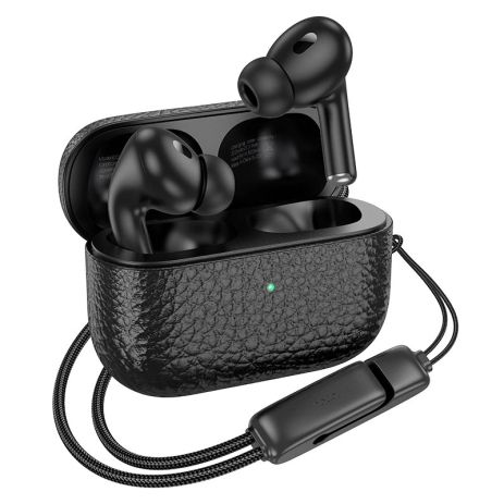 Наушники HOCO Duke true wireless ANC Noise Reduction BT headset EQ9 Plus |BT5.3, 7/28h| black