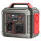 Портативна електростанція HOCO DB28, 80000mAh, 300W, 3USB, Type-C, AC, PD, QC, black