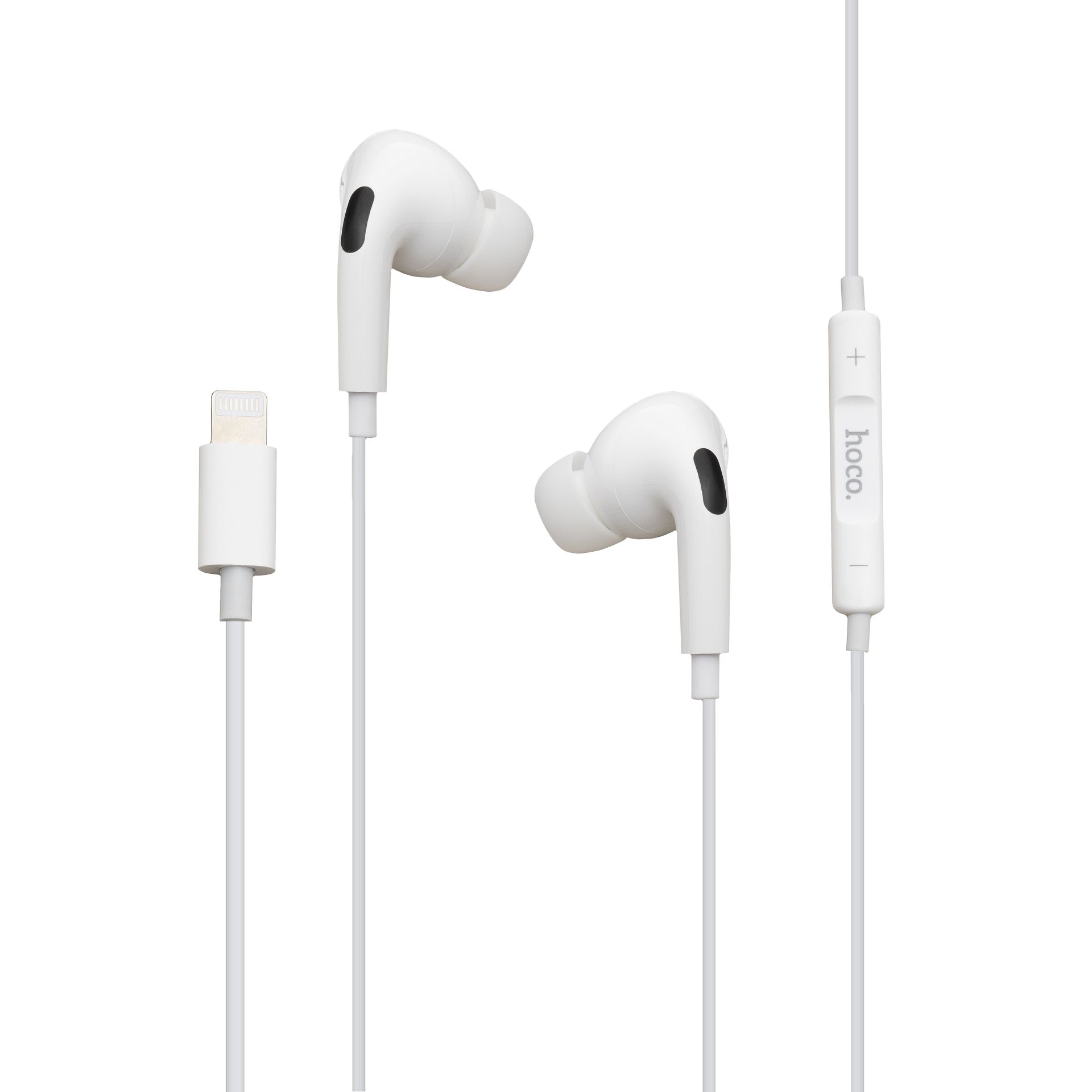 Наушники Hoco M1 Pro с микрофоном Lightning Белый Наушники Hoco M1 Pro с микрофоном Lightning Белый