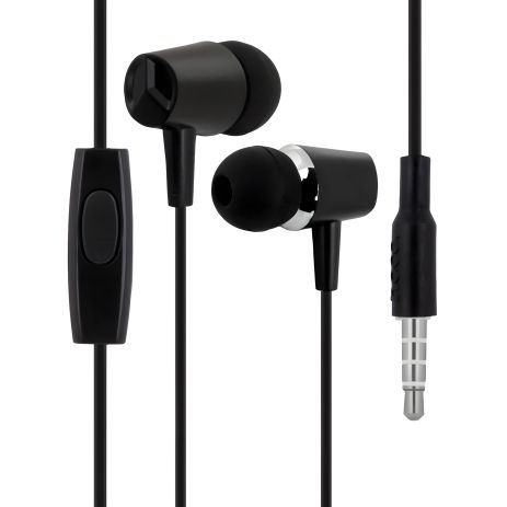 Навушники Hoco M34 дротові, з мікрофоном, 3.5mm, 1.2m, Чорний