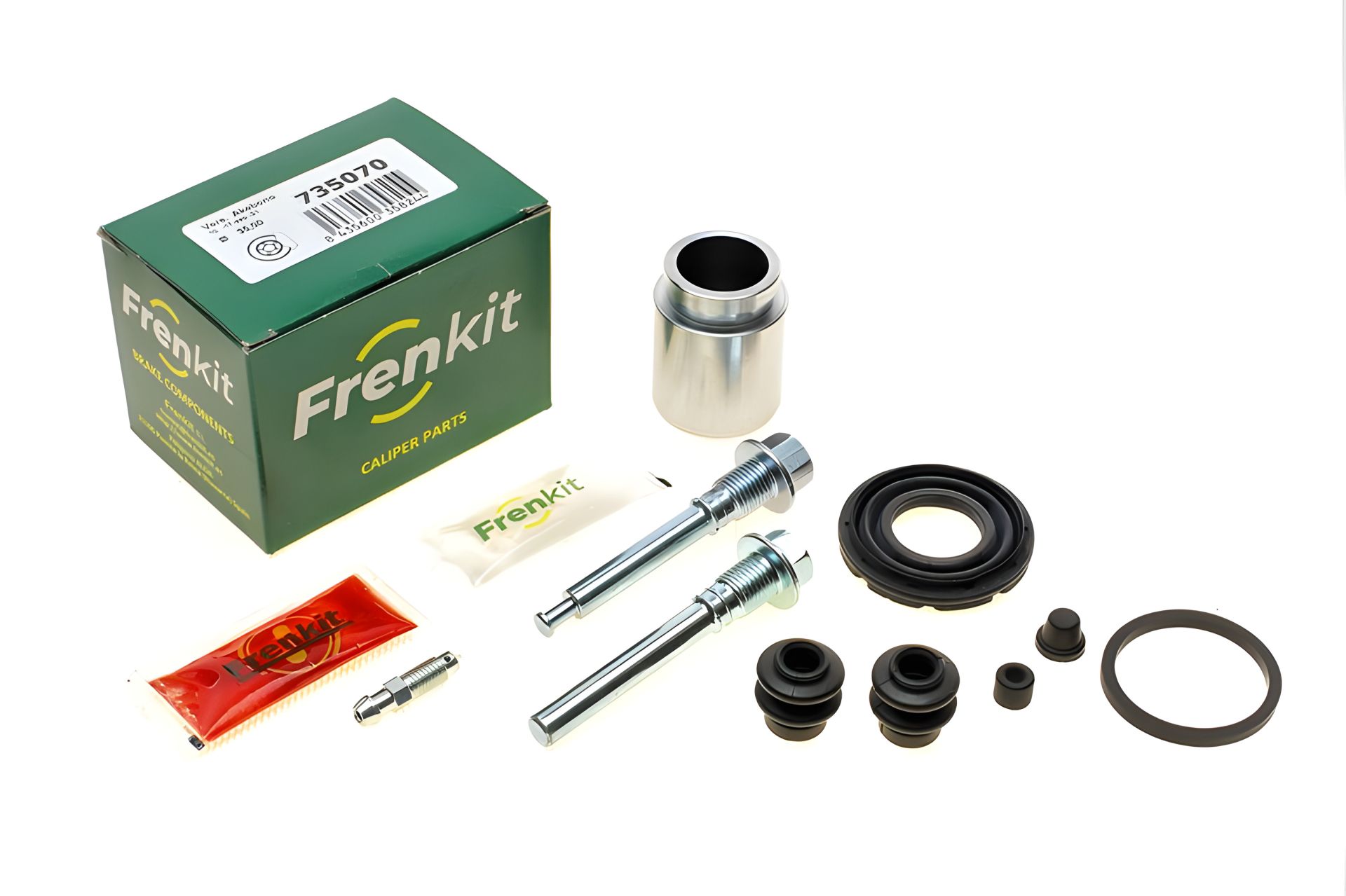 Гальмівний супорт ремкомплект NISSAN QASHQAI, FRENKIT (735070) Гальмівний супорт ремкомплект NISSAN QASHQAI, FRENKIT (735070)