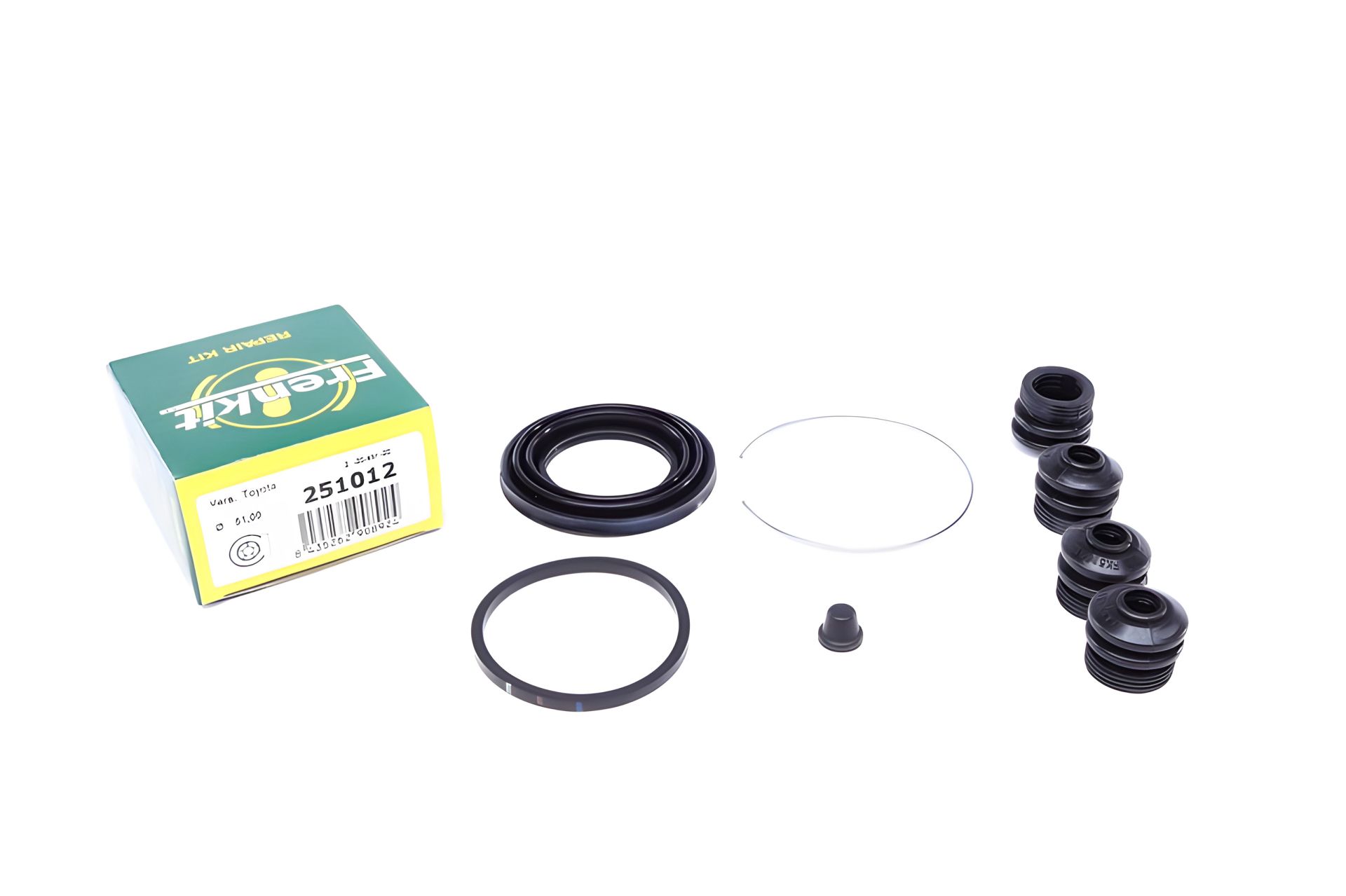 FRENKIT Ремкомплект супорта гальмівного TOYOTA RAUM, (251012) FRENKIT Ремкомплект супорта гальмівного TOYOTA RAUM, (251012)