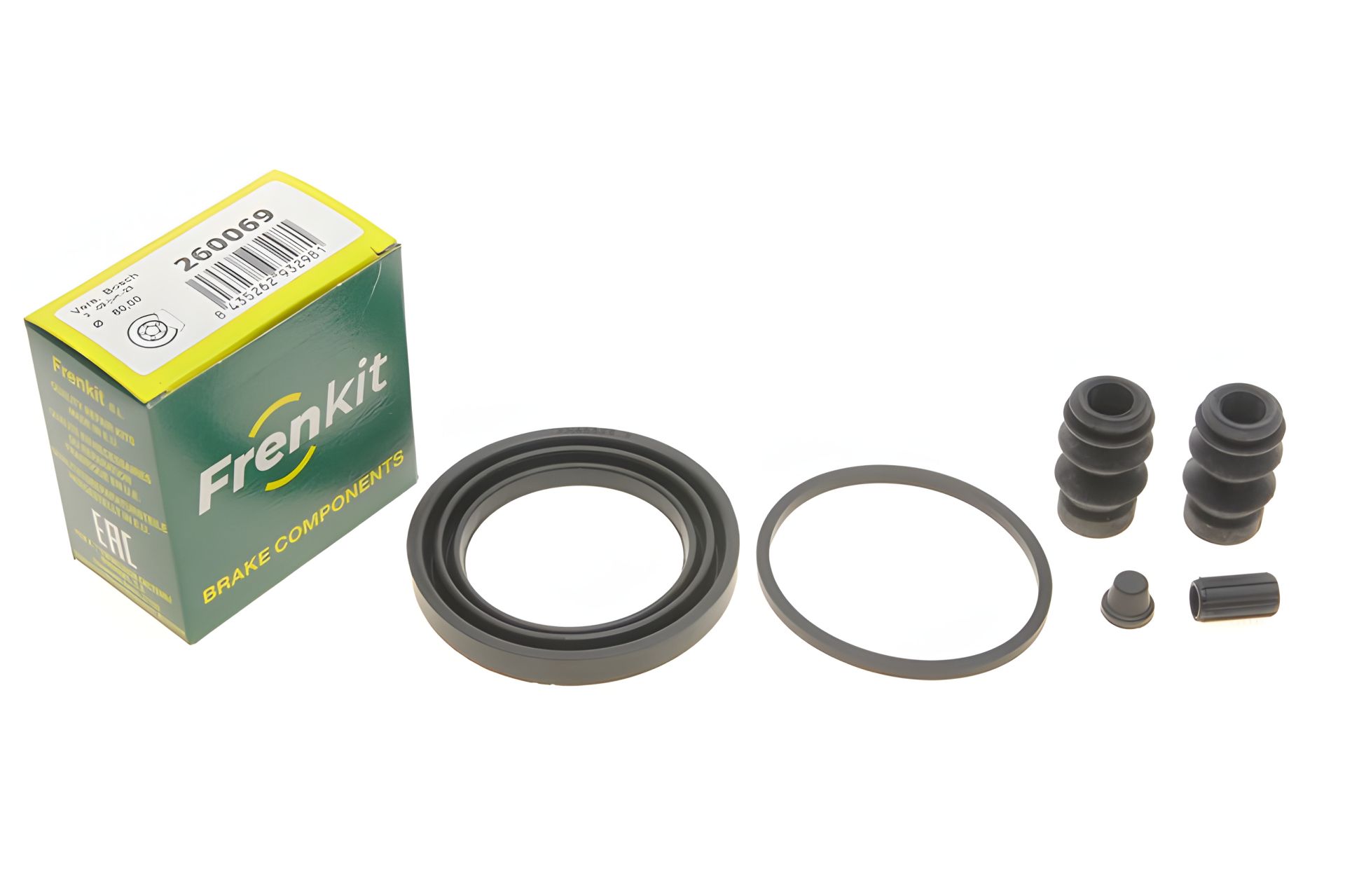 Ремкомплект гальмівного супорта TOYOTA C-HR, HONDA CR-V, FRENKIT (260069) - Надійне відновлення Ремкомплект гальмівного супорта TOYOTA C-HR, HONDA CR-V, FRENKIT (260069) - Надійне відновлення