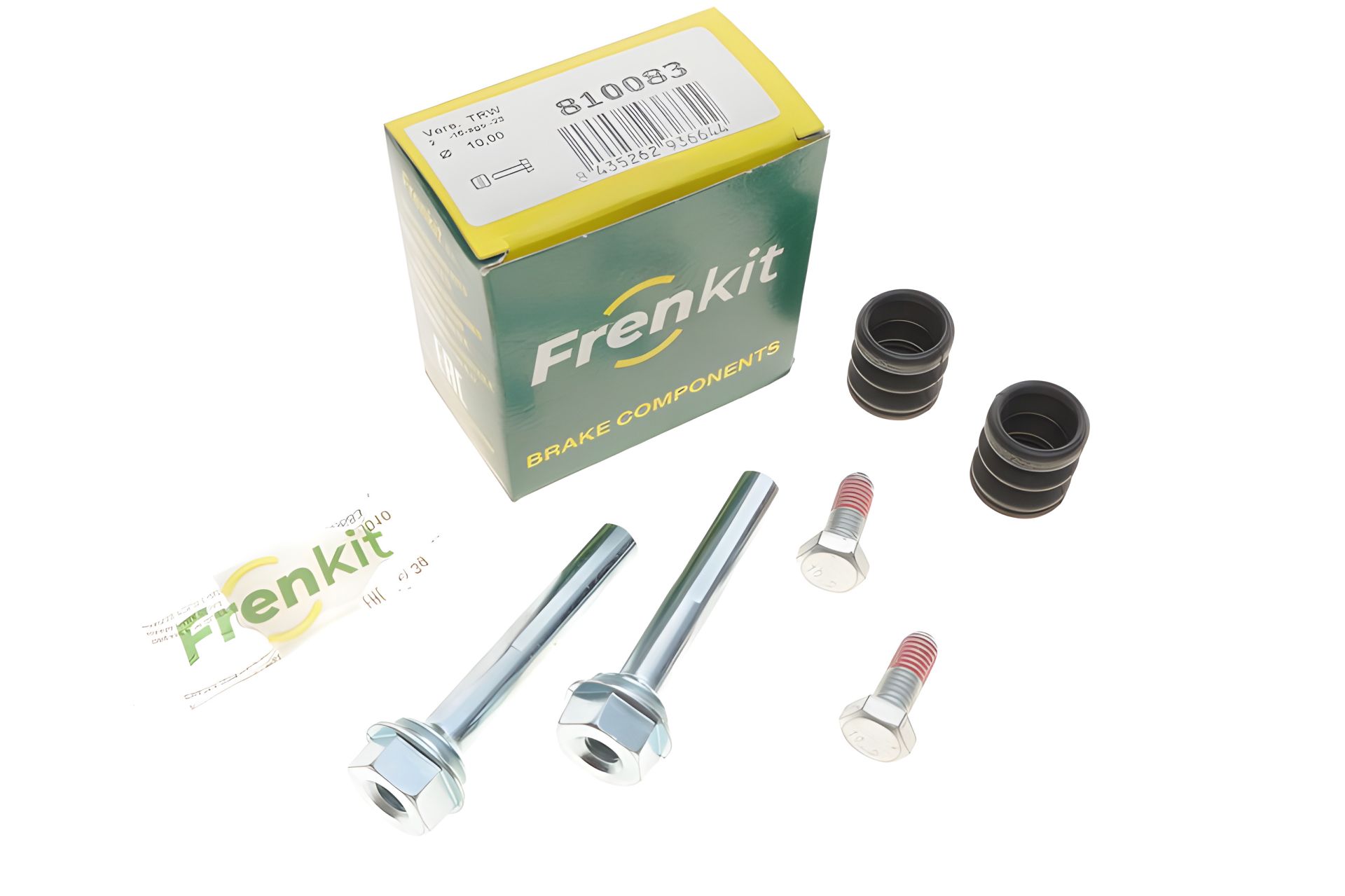 Ремкомплект пальців супорта FRENKIT для DAIMLER XJ, ALPINE A610 (810083) Ремкомплект пальців супорта FRENKIT для DAIMLER XJ, ALPINE A610 (810083)