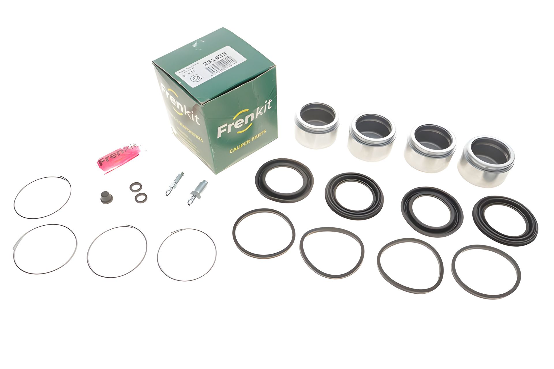 Ремкомплект гальмівного супорта для TOYOTA LAND CRUISER, LEXUS LX, FRENKIT, номер 251935 Ремкомплект гальмівного супорта для TOYOTA LAND CRUISER, LEXUS LX, FRENKIT, номер 251935