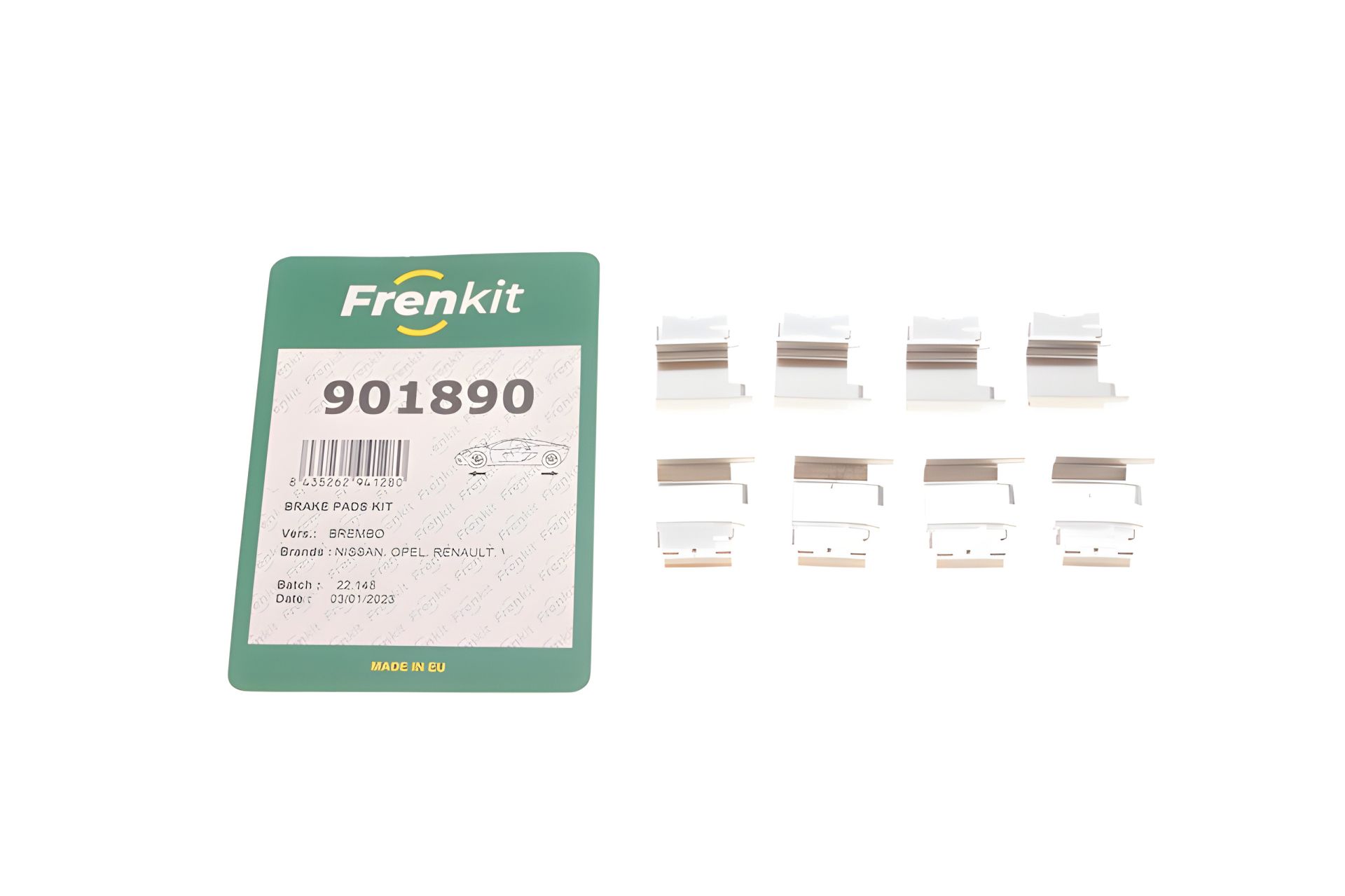 Монтажний комплект для MERCEDES/NISSAN/OPEL/RENAULT 10, FRENKIT (901890) Монтажний комплект для MERCEDES/NISSAN/OPEL/RENAULT 10, FRENKIT (901890)