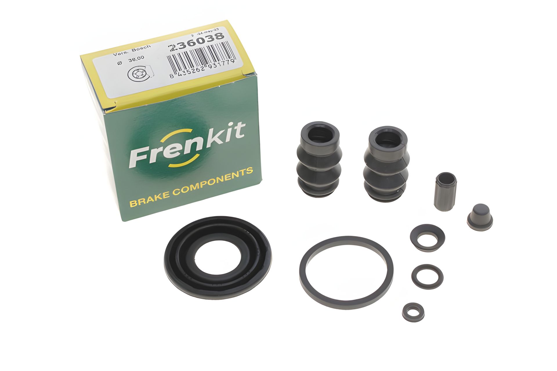 Ремкомплект заднього гальмівного супорта Fiat Punto/Toyota Corolla 05- (d=36mm), FRENKIT (236038) Ремкомплект заднього гальмівного супорта Fiat Punto/Toyota Corolla 05- (d=36mm), FRENKIT (236038)