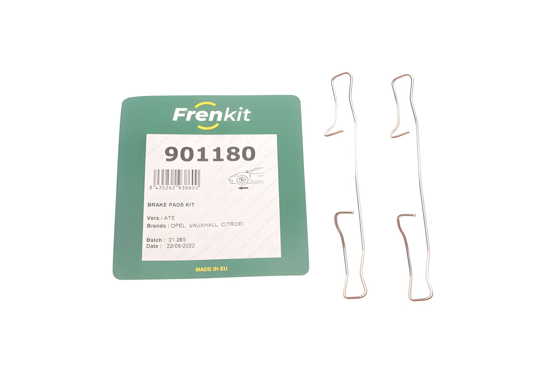 FRENKIT монтажний комплект CITROЁN/DACIA/FIAT/FORD/HONDA/MERCEDES/MAZDA/VOLVO95 (901180) FRENKIT монтажний комплект CITROЁN/DACIA/FIAT/FORD/HONDA/MERCEDES/MAZDA/VOLVO95 (901180)