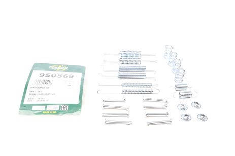 Монтажний комплект гальмівних колодок для SEAT CORDOBA, AUDI A2, VW POLO від FRENKIT (950569)