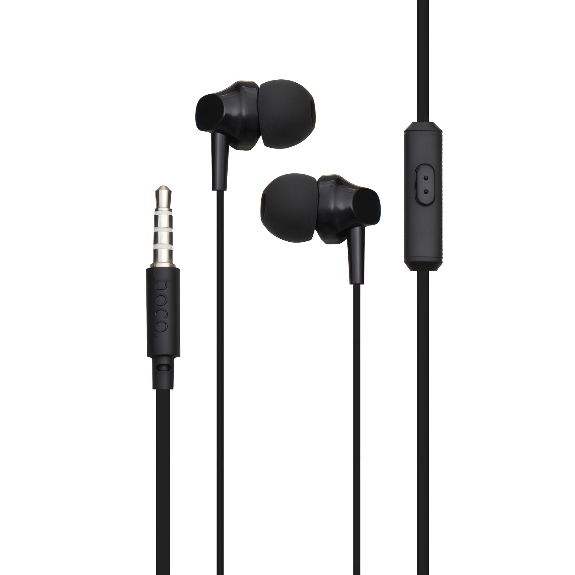 Навушники дротові Hoco M14 вакуумні, 3.5mm, 1.2m, Чорні Навушники дротові Hoco M14 вакуумні, 3.5mm, 1.2m, Чорні