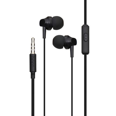 Вакуумные наушники Hoco M14, чёрные