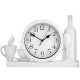 Настінний годинник для кухні "Чашка3-Wh" Бутиль Білий (40х26 см) Time Настінний годинник для кухні "Чашка3-Wh" Бутиль Білий (40х26 см) Time