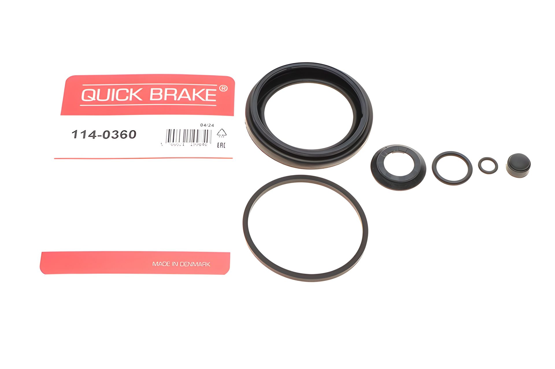 Ремкомплект для гальмівного супорта IVECO DAILY, QUICK BRAKE (1140360) Ремкомплект для гальмівного супорта IVECO DAILY, QUICK BRAKE (1140360)