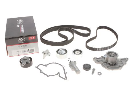 Помпа и комплект ремня ГРМ для SKODA SUPERB и VW PASSAT от GATES (KP25557XS1)