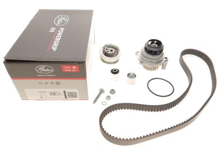Помпа + комплект ременя ГРМ SKODA OCTAVIA, SEAT LEON, GATES (KP35604XS2)