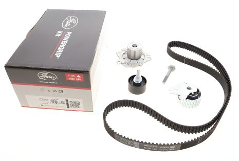 Комплект ремня ГРМ с помпой для Lancia Musa, Fiat Stilo, GATES (KP55500XS)
