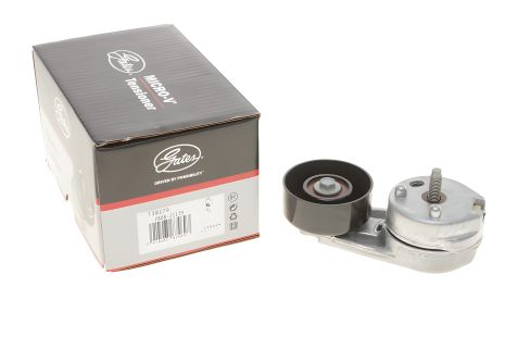 Натяжний ролик поліклінового ременя DAIMLER SUPER, FORD USA, GATES (T38279) - Роликовий натяжний механізм Натяжний ролик поліклінового ременя DAIMLER SUPER, FORD USA, GATES (T38279) - Роликовий натяжний механізм