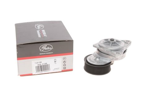 Натяжной ролик поликлинового ремня FORD USA, MAZDA TRIBUTE, GATES (T38188)
