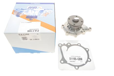 Помпа, водяний насос KIA CARNIVAL, GRAF (PA1195) Помпа, водяний насос KIA CARNIVAL, GRAF (PA1195)