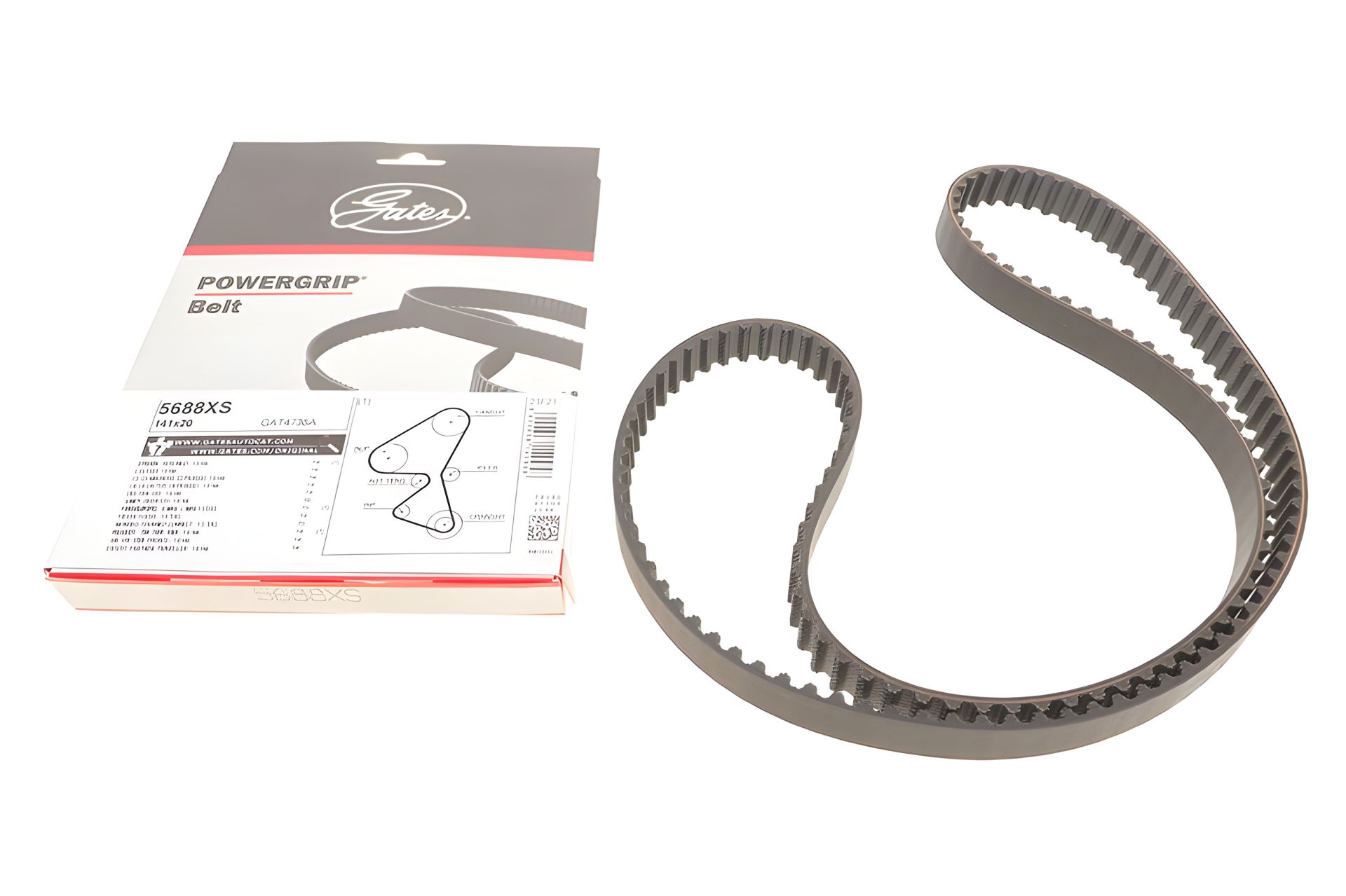 Зубчатый ремень ГРМ для OPEL COMBO, GATES (5688XS) Зубчатый ремень ГРМ для OPEL COMBO, GATES (5688XS)