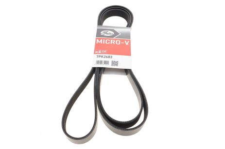 Поликлиновый ремень FORD TRANSIT, GATES (7PK2683)