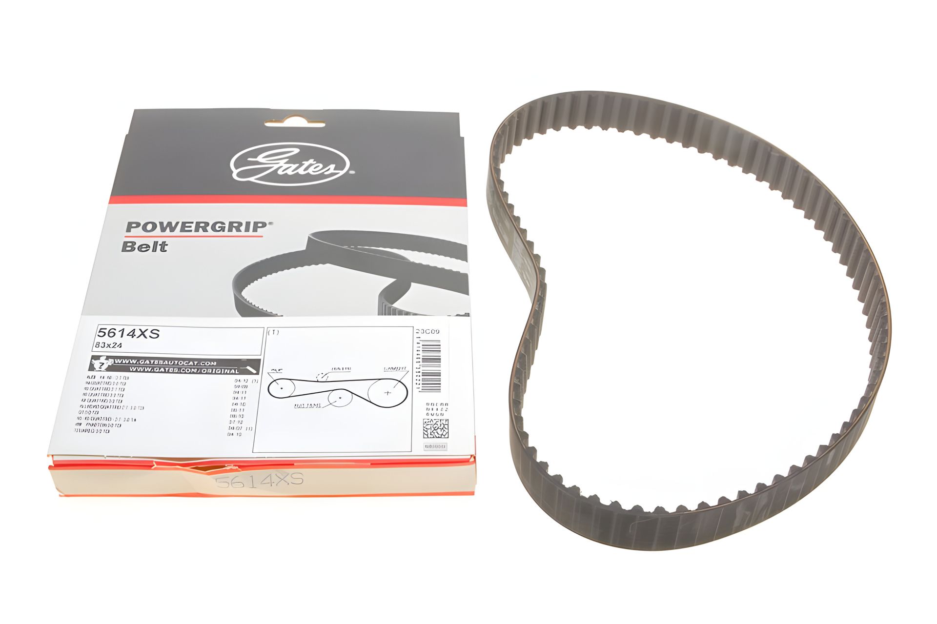 Зубчастий ремінь ГРМ VW TOUAREG, AUDI A4, GATES 5614XS Зубчастий ремінь ГРМ VW TOUAREG, AUDI A4, GATES 5614XS