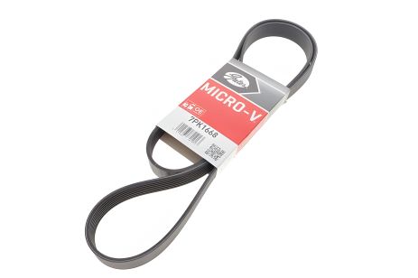 Поликлиновый ремень GATES (7PK1668) для NISSAN NV400, OPEL MOVANO