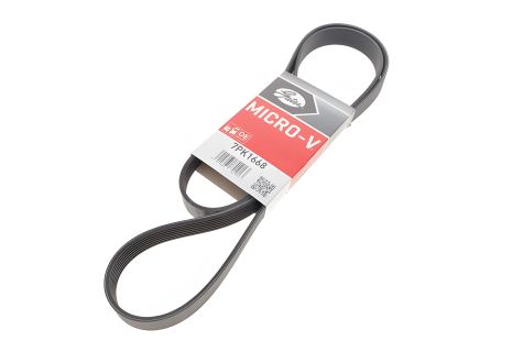 Поликлиновый ремень GATES (7PK1668) для NISSAN NV400, OPEL MOVANO