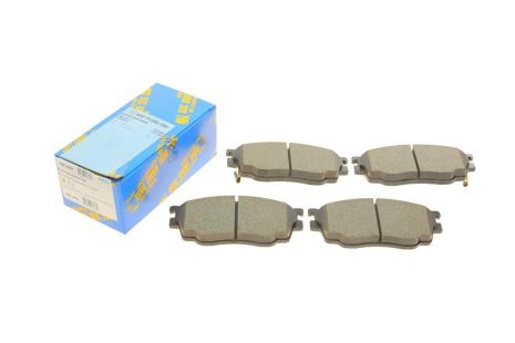 Комплект гальмівних колодок, дискове гальмо MAZDA PREMACY, KAVO PARTS (KBP4509)