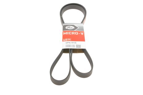 Полікліновий ремінь SSANGYONG ACTYON, FORD FOCUS, GATES (6PK1915) - Автомобільний привід