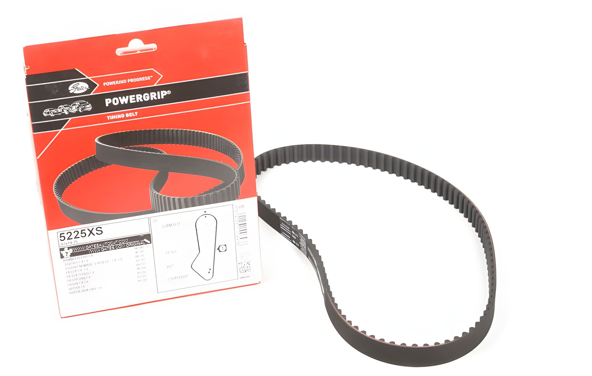 Зубчатый ремень ГРМ MORGAN FOUR, FORD ESCORT, GATES (5225XS) Зубчатый ремень ГРМ MORGAN FOUR, FORD ESCORT, GATES (5225XS)