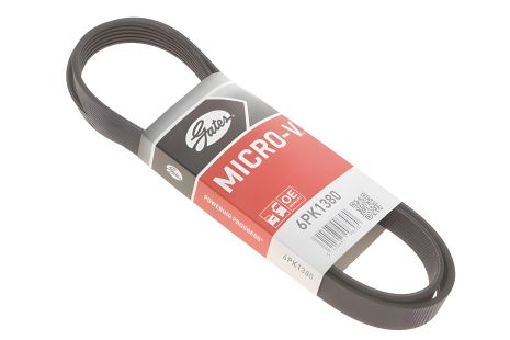 Полікліновий ремінь для CHEVROLET TRAX, OPEL ADAM, GATES (6PK1380)