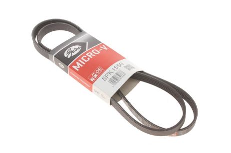 Поликлиновый ремень SUZUKI SX4, GATES (5PK1550)