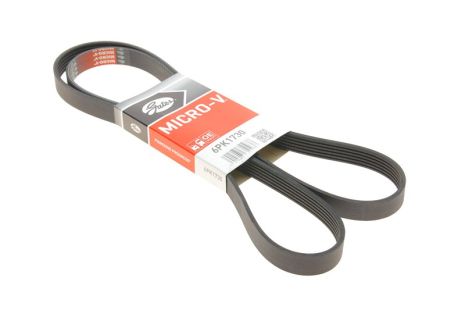 Поликлиновый ремень MAN TGE, VW CRAFTER, GATES (6PK1730)