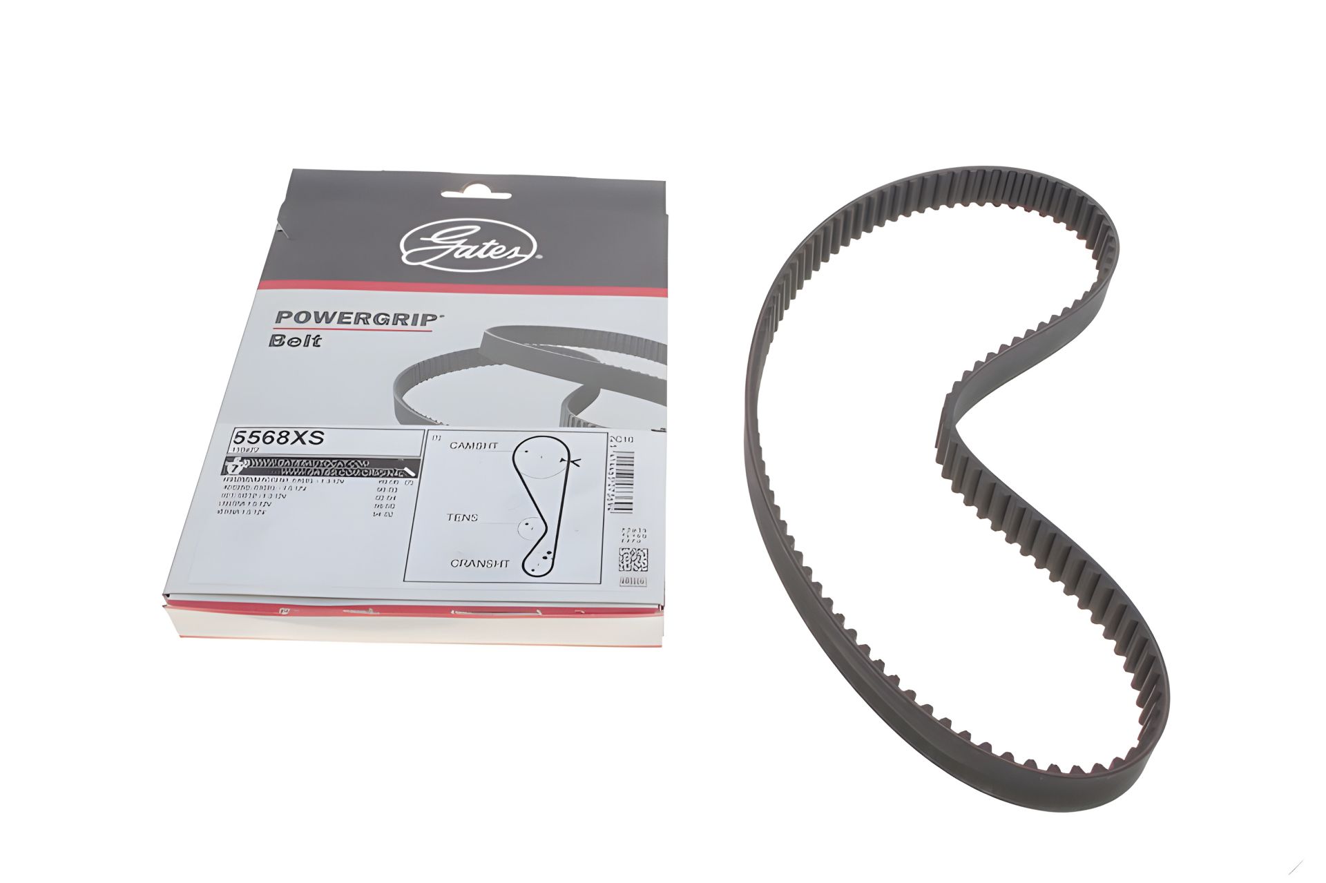 ГРМ зубчастий ремінь HYUNDAI ACCENT, GATES (5568XS) ГРМ зубчастий ремінь HYUNDAI ACCENT, GATES (5568XS)