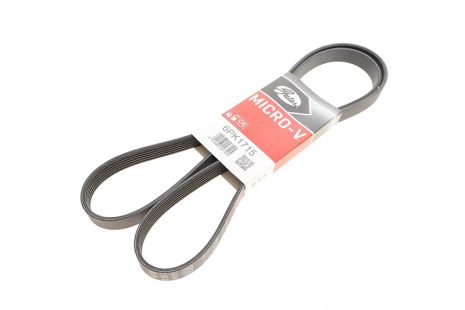 Полікліновий ремінь FORD USA, BMW X1, GATES (6PK1715)