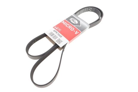 Поликлиновый ремень MERCEDES-BENZ GLC, CITROËN JUMPER, GATES (6PK1640)