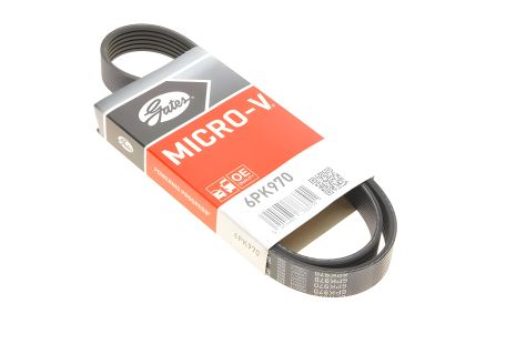 Поликлиновый ремень TOYOTA AURIS, GATES (6PK970)