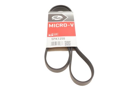 Поликлиновый ремень TOYOTA COROLLA, GATES (5PK1250) Поликлиновый ремень TOYOTA COROLLA, GATES (5PK1250)