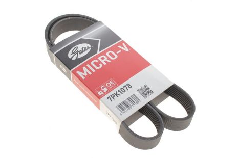 Полікліновий ремінь MERCURY COUGAR, NISSAN NOTE, GATES (7PK1078)