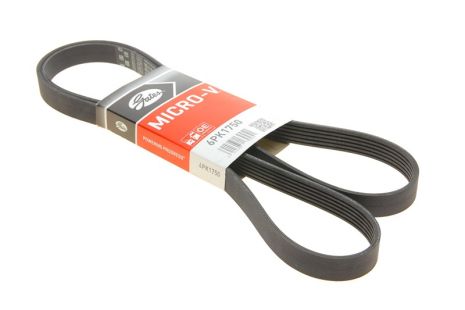 Поликлиновый ремень DODGE CALIBER, JEEP PATRIOT, GATES (6PK1750)