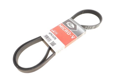 Полікліновий ремінь CHEVROLET CAMARO, SUZUKI VITARA, GATES (6PK1470)