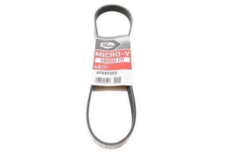 Поликлиновый ремень DS DS, CITROËN C5, GATES (6PK893XS)