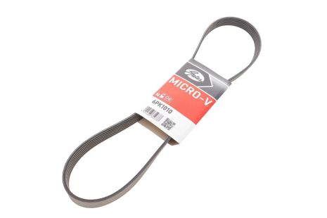 Полікліновий ремінь PEUGEOT 206, RENAULT SAFRANE, GATES (6PK1010)