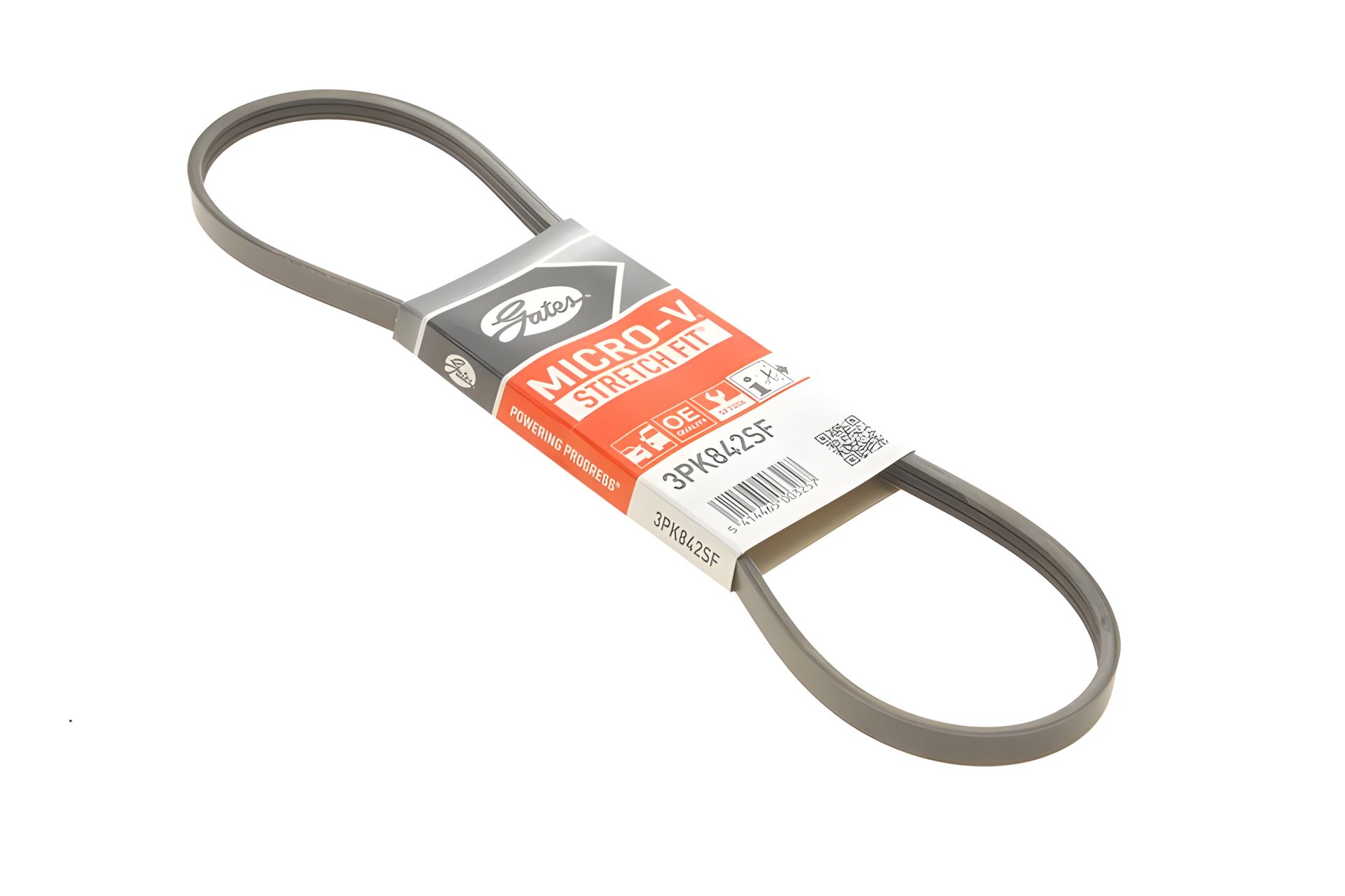 Поликлиновый ремень для PEUGEOT 4008 и CITROËN C4, GATES (3PK842SF) Поликлиновый ремень для PEUGEOT 4008 и CITROËN C4, GATES (3PK842SF)