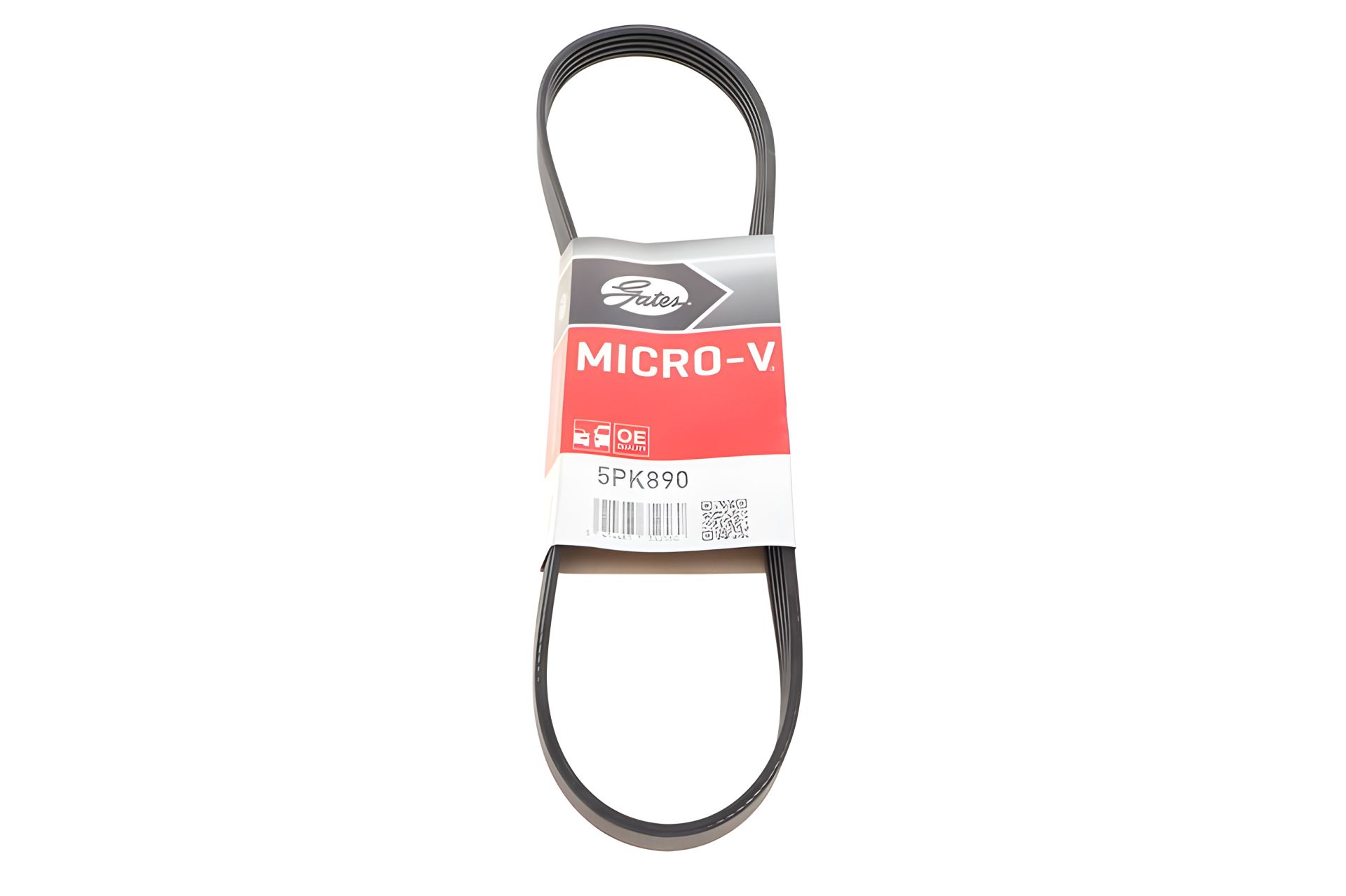 Полікліновий ремінь FORD KUGA, HYUNDAI SOLARIS, GATES (5PK890) Полікліновий ремінь FORD KUGA, HYUNDAI SOLARIS, GATES (5PK890)