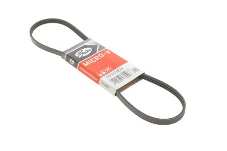 Поликлиновый ремень NISSAN ALMERA, PEUGEOT BOXER, GATES (3PK865)
